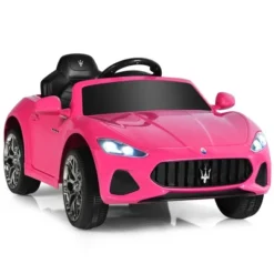 Costway 12V Kids Ride On Car Maserati GranCabrio Licensed W/ Remote Control& Lights Pink 10 Costway 12V Kids Ride On Car Maserati GranCabrio Licensed W/ Remote Control& Lights Pink -LITTLE TIKES Shop GUEST ab45fd98 6b39 4137 9cf3 1447611c3b42