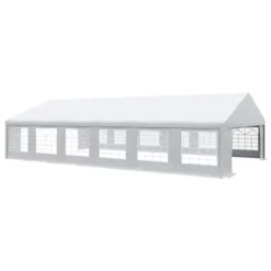 Outsunny 23' X 39' Party Tent & Carport With Removable Sidewalls And Windows, White Tents For Parties, Wedding And Outdoor Events 7 Outsunny 23' X 39' Party Tent & Carport With Removable Sidewalls And Windows, White Tents For Parties, Wedding And Outdoor Events -LITTLE TIKES Shop GUEST ac3a6ee3 53fb 472a 940b 8931277e8aea