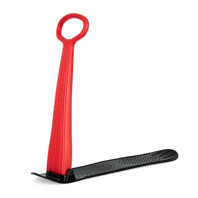Slippery Racer Kids Lightweight Compact Foldable Downhill Outdoor Winter Ski Scooter Snow Sled For Children 4 Years And Up, Red (2 Pack) 1 Slippery Racer Kids Lightweight Compact Foldable Downhill Outdoor Winter Ski Scooter Snow Sled For Children 4 Years And Up, Red (2 Pack)