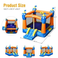 Costway Inflatable Bounce House Kids Magic Castle W/ Large Jumping Area Without Blower 11 Costway Inflatable Bounce House Kids Magic Castle W/ Large Jumping Area Without Blower -LITTLE TIKES Shop GUEST ad1c4c7e 14a4 48b8 a9b8 a895bbfff37d