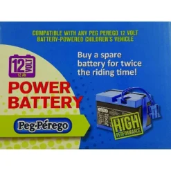 Peg Perego 12 Volt Rechargeable Battery -LITTLE TIKES Shop GUEST ad3c280b abe9 4a32 930c 8f900e6d29b8