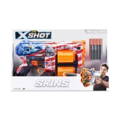 X-Shot SKINS Dread Dart Blaster - Defense Force By ZURU
