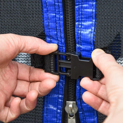 Outsunny 7 Foot Kids Trampoline, Durable Bouncer Spring Gym Toy With Safety Net Enclosure, Padded Cover, Fun Exercise Activity For Children 5 Outsunny 7 Foot Kids Trampoline, Durable Bouncer Spring Gym Toy With Safety Net Enclosure, Padded Cover, Fun Exercise Activity For Children - Image 5