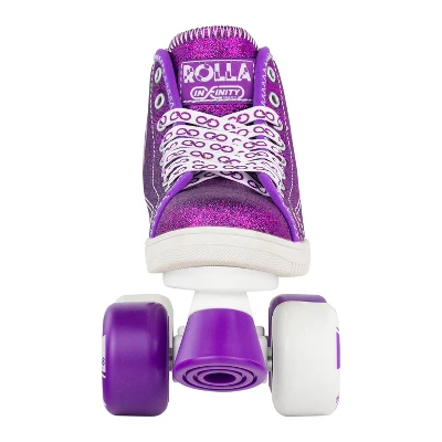 Crazy Skates Rolla Roller Skates For Girls - Sneaker-Style Kids Quad Skates 2 Crazy Skates Rolla Roller Skates For Girls - Sneaker-Style Kids Quad Skates - Image 2