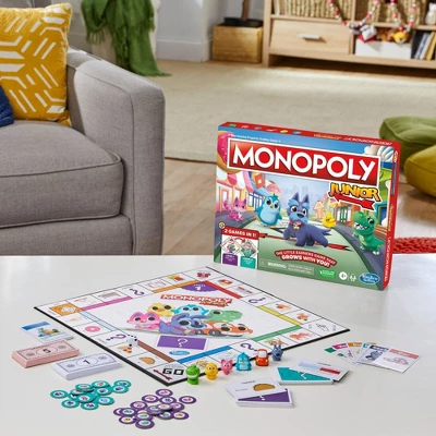 Monopoly Junior 2 Kids Board Games In 1 5 Monopoly Junior 2 Kids Board Games In 1 - Image 5
