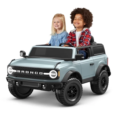 Kid Trax 12V Ford Bronco Powered Ride-On - Gray 1 Kid Trax 12V Ford Bronco Powered Ride-On - Gray