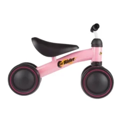 Toy Time Ride-On Mini Trike With Easy Grip Handles, Enclosed Wheels And No Pedals For Learning To Walk For Babies And Toddlers- Pink