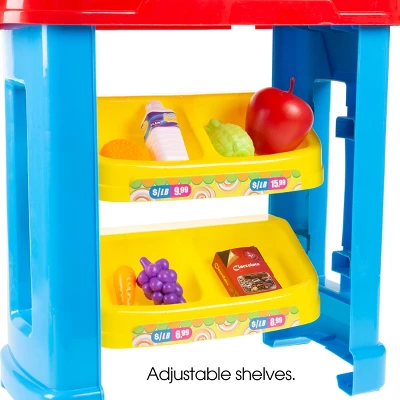 Kids Grocery Store Selling Stand- Supermarket Playset By Toy Time 2 Kids Grocery Store Selling Stand- Supermarket Playset By Toy Time - Image 2