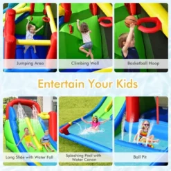 Costway Inflatable Water Slide Kids Jumping Bounce Castle W/ Ocean Balls Blower Excluded 16 Costway Inflatable Water Slide Kids Jumping Bounce Castle W/ Ocean Balls Blower Excluded -LITTLE TIKES Shop GUEST b0fa058b 0e1c 4bb8 b837 3205ff4935b8