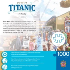 MasterPieces 1000 Piece Jigsaw Puzzle - Titanic Boarding - 19.25"x26.75" -LITTLE TIKES Shop GUEST b11d4b32 904e 47d2 a276 e38dc7ff33f1