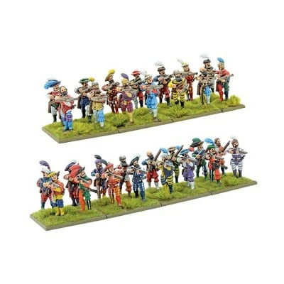 Landsknecht Missile Troops Miniatures Box Set 1 Landsknecht Missile Troops Miniatures Box Set
