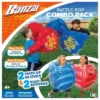 Banzai Battle Bop Combo Pack With Inflatable Gloves & Body Bumpers, 2 Pairs Each & Cool Canopy Bouncer Inflatable Slide & Shaded Backyard Bounce House