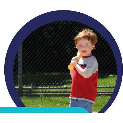 Botabee 22” Baseball Bat Toy, Durable, Lightweight With Oversized Barrel For Beginners, Orange 2 Botabee 22” Baseball Bat Toy, Durable, Lightweight With Oversized Barrel For Beginners, Orange - Image 2