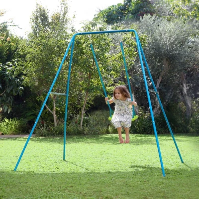 TP Toys 2 In 1 Metal Small To Tall Swing Set 4 TP Toys 2 In 1 Metal Small To Tall Swing Set - Image 4