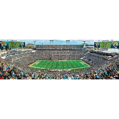 NFL Jacksonville Jaguars 1000pc Pano Puzzle Game 2 NFL Jacksonville Jaguars 1000pc Pano Puzzle Game - Image 2