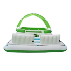 Comfy Floats No Inflate Sun Bed Water Lounger Pool Float With Pillow, Blue & Comfy Floats 13 Foot Misting Party Platform Inflatable Summertime Float -LITTLE TIKES Shop GUEST b3384bba 0c93 444c b329 9fd4b4a030dc
