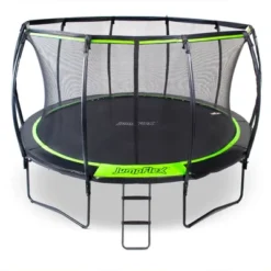 Jumpflex Flex120 12 Foot Trampoline With Enclosure And Ladder, Black And Green 12 Jumpflex Flex120 12 Foot Trampoline With Enclosure And Ladder, Black And Green -LITTLE TIKES Shop GUEST b33ddfa2 2721 4dfa 98c4 8bc654825851