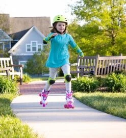 HearthSong One2Go Adjustable Roller Skates For Kids