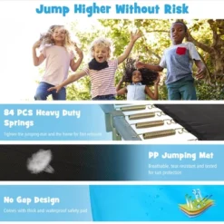 Costway 8 X 14 FT Rectangular Recreational Trampoline W/ Safety Enclosure Net Ladder Outdoor 14 Costway 8 X 14 FT Rectangular Recreational Trampoline W/ Safety Enclosure Net Ladder Outdoor -LITTLE TIKES Shop GUEST b3a6d36e 0b79 4c94 87e3 74e30e3a429c