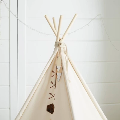 Everyday Play Tent Beige Tent - Wonder & Wise 4 Everyday Play Tent Beige Tent - Wonder & Wise - Image 4