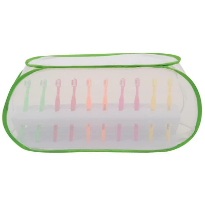 Kaplan Early Learning Toothbrush Rack - Toothbrushes And Cover Set 1 Kaplan Early Learning Toothbrush Rack - Toothbrushes And Cover Set