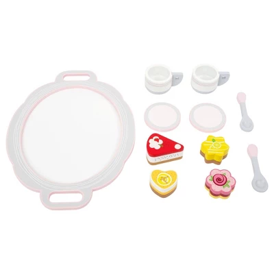 Small Foot Wooden Toys Coffee And Cake Playset - 11pc 2 Small Foot Wooden Toys Coffee And Cake Playset - 11pc - Image 2
