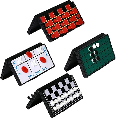 Point Games Bundle Pack Of 4 Classic Magnetic Games. 1 Point Games Bundle Pack Of 4 Classic Magnetic Games.