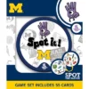 MasterPieces Officially Licensed NCAA Michigan Wolverines Spot It Game For Kids And Adults