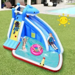 Costway Inflatable Water Slide Animal Shaped Bounce House Castle Splash Water Pool W/750W Blower 11 Costway Inflatable Water Slide Animal Shaped Bounce House Castle Splash Water Pool W/750W Blower -LITTLE TIKES Shop GUEST b7a25474 fd03 4126 a86f 9b1d31ae47c0