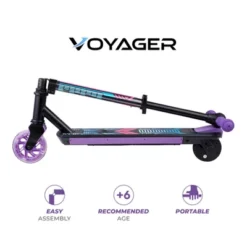 Voyager Scooter Beats Kids Electric Scooter - Purple