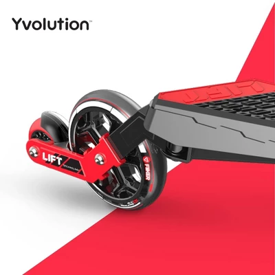 Y-Volution Y Fliker Lift Kids' Scooter - Red 1 Y-Volution Y Fliker Lift Kids' Scooter - Red