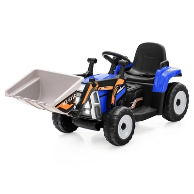 Costway Kids Ride On Excavator Digger 12V Electric Tractor RC W/ Digging Bucket YellowBluePink 10 Costway Kids Ride On Excavator Digger 12V Electric Tractor RC W/ Digging Bucket YellowBluePink - Image 10