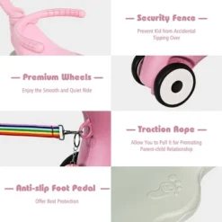 Costway Baby Rocking Horse 4 In 1 Kids Ride On Toy Push Car W/ Music -LITTLE TIKES Shop GUEST b886cd54 4dbf 437f b2ad 9f405b4c604d