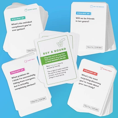 CUT Games Truth Or Drink Card Game 2 CUT Games Truth Or Drink Card Game - Image 2