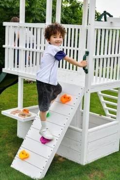 Avenlur Craftsman Swing Set: Montessori-style Outdoor Play With Slide, Clubhouse, Gym Bar, Rock Climb Wall, And More! ASTM Certified. Ages 3-11yrs. -LITTLE TIKES Shop GUEST b8fd490e 9201 4ff1 9eb9 b4be3ef4daad