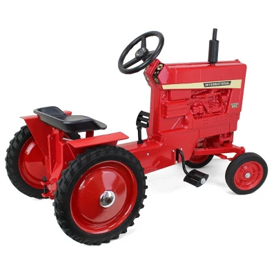 Scale Models International Harvester 856 Custom Wide Front Die-cast Pedal Tractor With Fenders And Muffler ZSM1233 2 Scale Models International Harvester 856 Custom Wide Front Die-cast Pedal Tractor With Fenders And Muffler ZSM1233 - Image 2