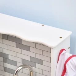 Qaba Corner Play Kitchen Set With Sound Effects And Tons Of Countertop Space, Kids Kitchen With Washing Machine, Food Toys, Ice Maker, Ages 3-6, White 8 Qaba Corner Play Kitchen Set With Sound Effects And Tons Of Countertop Space, Kids Kitchen With Washing Machine, Food Toys, Ice Maker, Ages 3-6, White -LITTLE TIKES Shop GUEST b937212b 1173 49e7 91d5 ed5d14b627b8