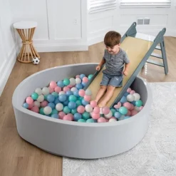Avenlur Large Foam Ball Pit With 400 Balls - Slide Not Included