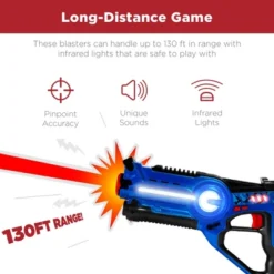 Best Choice Products Set Of 4 Infrared Laser Tag Blasters & Vest Set For Kids & Adults -LITTLE TIKES Shop GUEST b9d39efd c407 4dd1 b7fb 7d614309b1b8