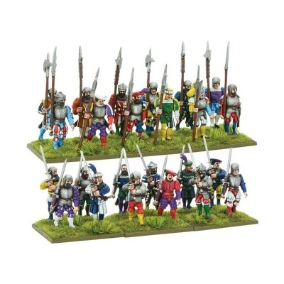 Landsknechts With Zweihanders Miniatures Box Set 1 Landsknechts With Zweihanders Miniatures Box Set