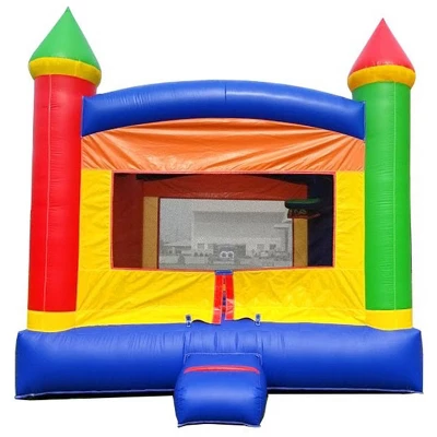 Pogo Bounce House Crossover Kids Inflatable Bounce House With Blower 8 Pogo Bounce House Crossover Kids Inflatable Bounce House With Blower - Image 8