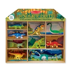 Melissa & Doug Dinosaur Party Play Set - 9 Collectible Miniature Dinosaurs In A Case -LITTLE TIKES Shop GUEST ba527ded d8ac 456e bce6 9c54b90036fc