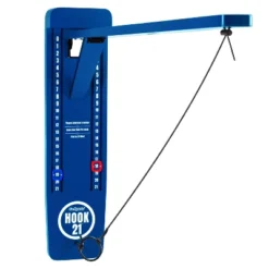 GoSports Hook 21 Wall Mounted Ring Swing Game With Foldable Arm