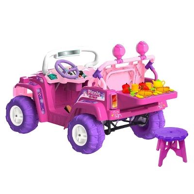 Kid Motorz 12V 4 X 4 Picnic Two Seater Powered Ride-On 2 Kid Motorz 12V 4 X 4 Picnic Two Seater Powered Ride-On - Image 2