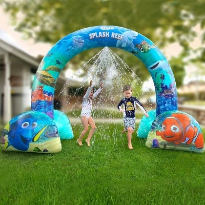 GoFloats Disney Pixar Kids' Inflatable Arch Sprinkler 1 GoFloats Disney Pixar Kids' Inflatable Arch Sprinkler