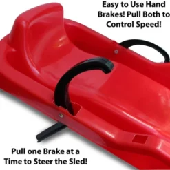 Paricon Flexible Flyer Winter Heat Sled W/ Brakes And Direction Steering, Ages 4 & Up, Durable & Lightweight Design, Easy To Carry Up Hills, 38 Inches -LITTLE TIKES Shop GUEST bc6254ea ad31 4f6c 9dfb 999cce8ada5e