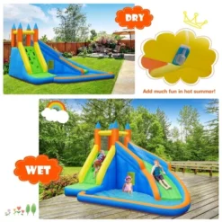 Costway Inflatable Water Slide Mighty Bounce House Jumper Castle W/ 480W Blower 11 Costway Inflatable Water Slide Mighty Bounce House Jumper Castle W/ 480W Blower -LITTLE TIKES Shop GUEST bcb0994c 3c1e 4d8c 8a92 f7302e663238
