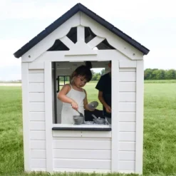 Backyard Discovery Sweetwater Playhouse - White -LITTLE TIKES Shop GUEST bd2592a8 39a0 4652 a77e 71f293d3ad94