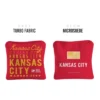 Gameday Kansas City Football Synergy Pro Red Cornhole Bags (Set Of 4)