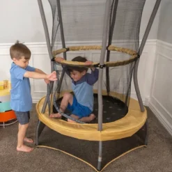 Skywalker Trampolines ActivPlay 40" Round Safari Explorer Mini Bouncer With Enclosure -LITTLE TIKES Shop GUEST bdc73fcb bd93 4865 bb09 69429bda66f2